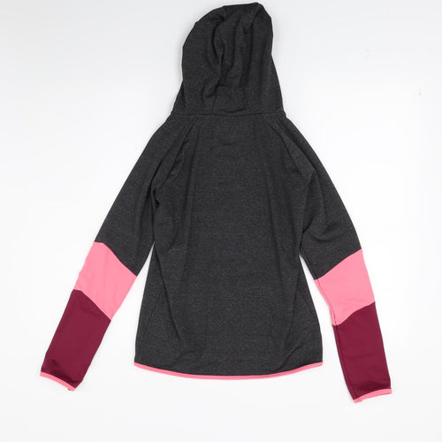 Young Dimension Girls Grey   Full Zip Hoodie Size 13 Years