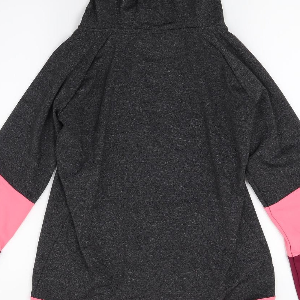 Young Dimension Girls Grey   Full Zip Hoodie Size 13 Years