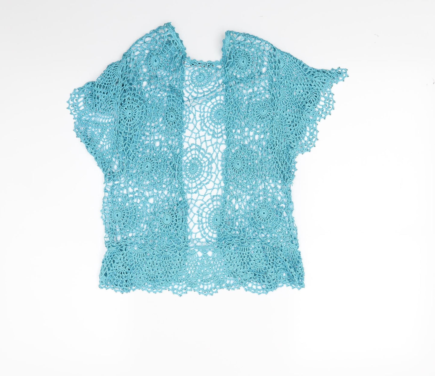 M&Co Womens Blue   Wrap Jumper One Size