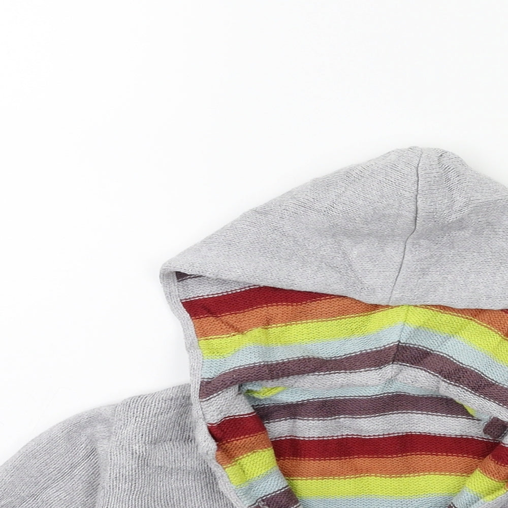 OKIDS Baby Grey  Knit Cardigan Jumper Size 9-12 Months