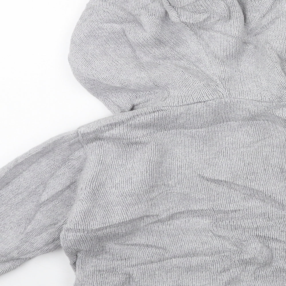 OKIDS Baby Grey  Knit Cardigan Jumper Size 9-12 Months