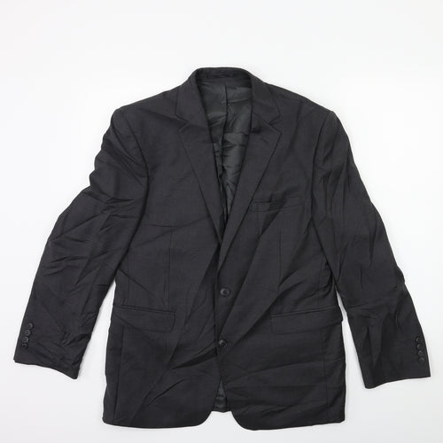Lanificio Mens Grey   Jacket Suit Jacket Size 40