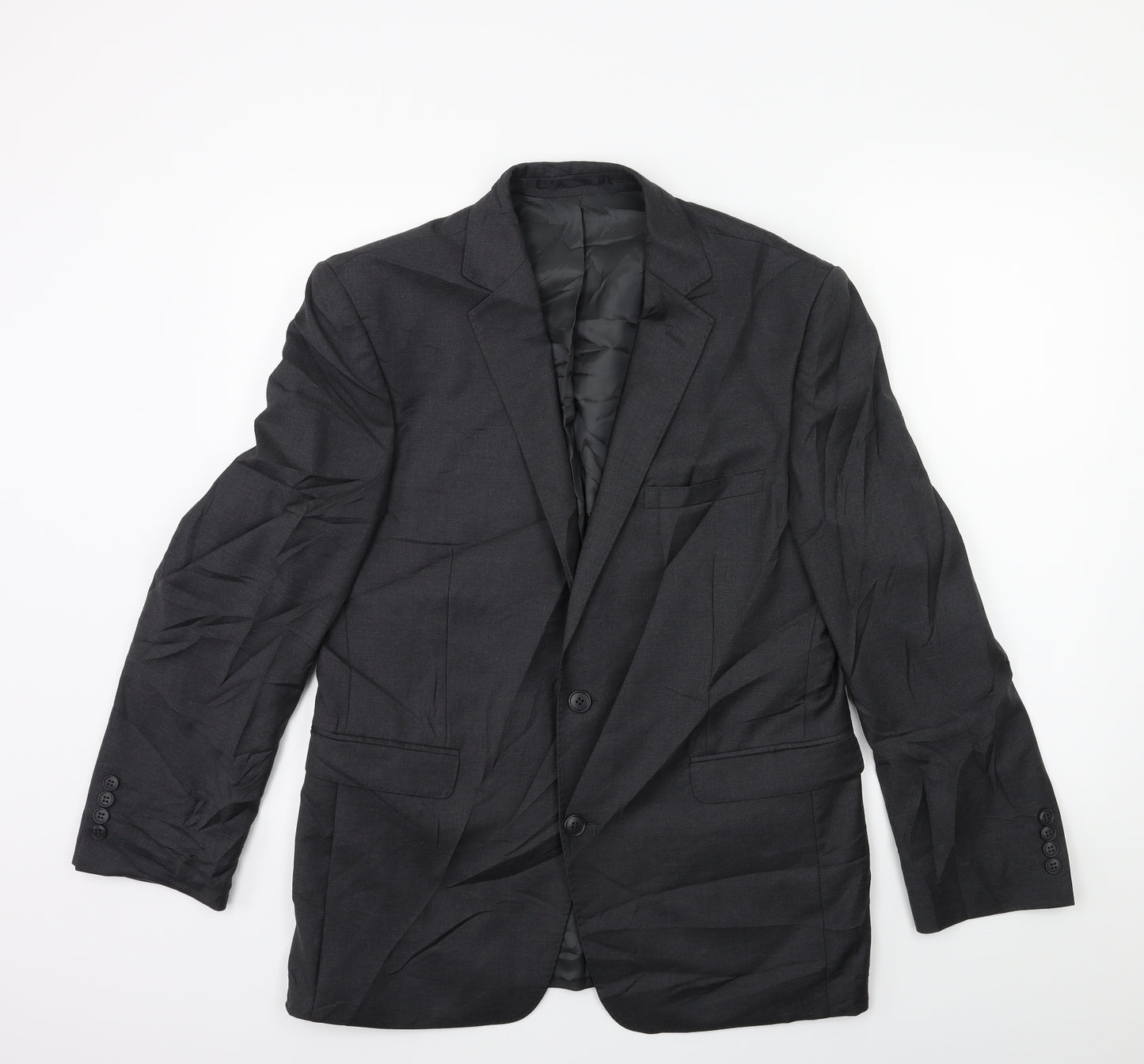 Lanificio Mens Grey   Jacket Suit Jacket Size 40