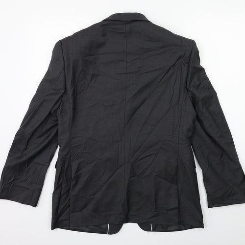 Lanificio Mens Grey   Jacket Suit Jacket Size 40