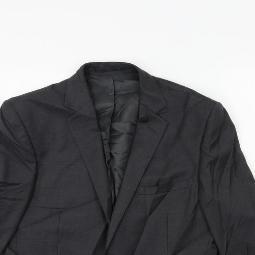Lanificio Mens Grey   Jacket Suit Jacket Size 40