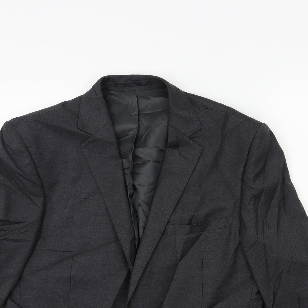 Lanificio Mens Grey   Jacket Suit Jacket Size 40