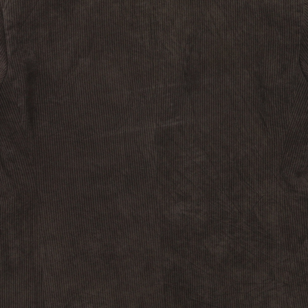 Preworn Mens Brown  Corduroy Jacket Suit Jacket Size 40