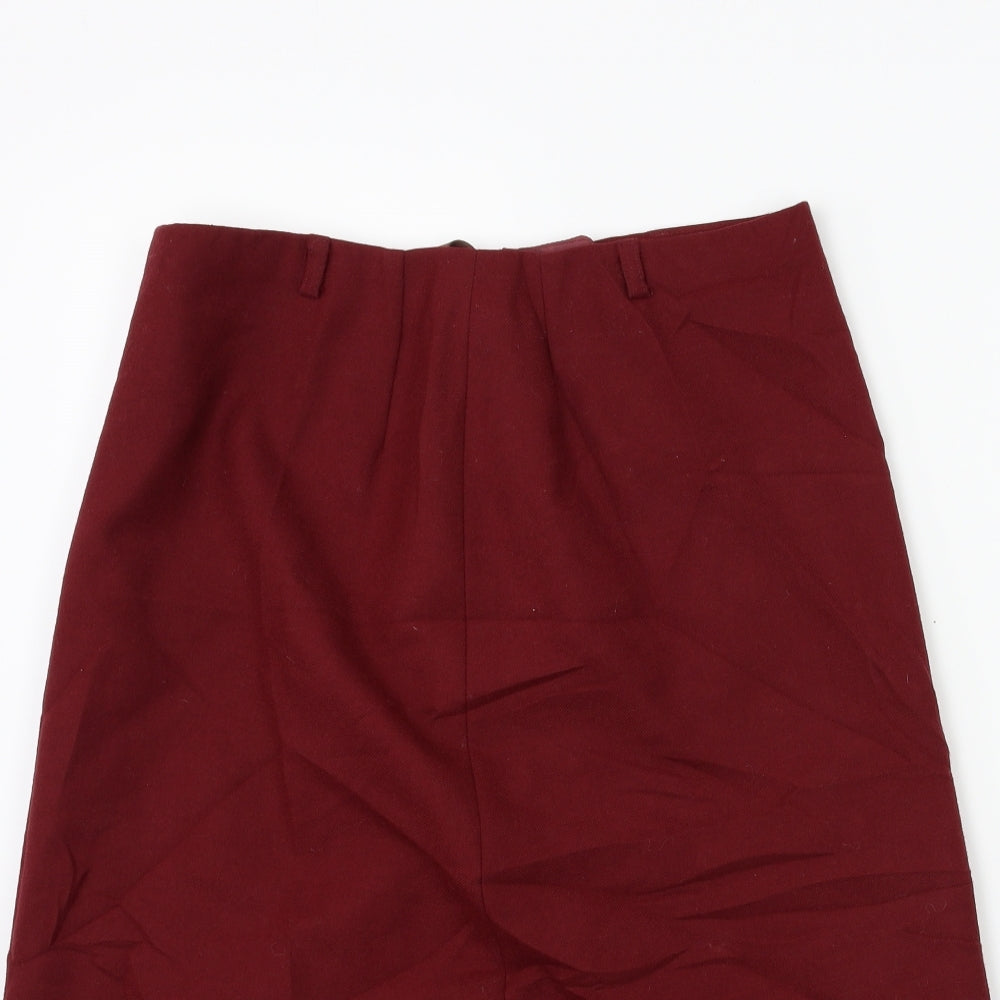 DAKS Womens Red   A-Line Skirt Size 28 in