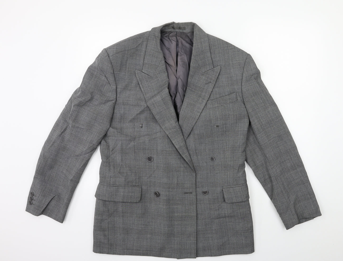 HORNE Mens Green   Jacket Suit Jacket Size 36