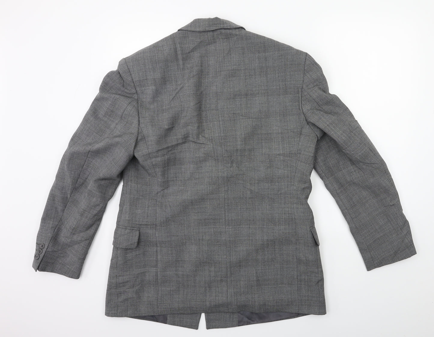 HORNE Mens Green   Jacket Suit Jacket Size 36