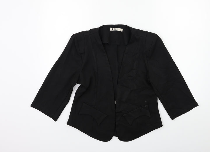 eve Womens Black   Jacket Blazer Size 12