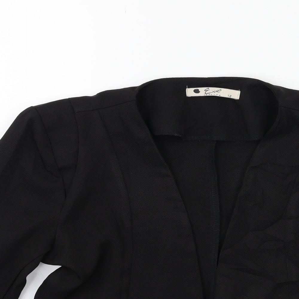 eve Womens Black   Jacket Blazer Size 12