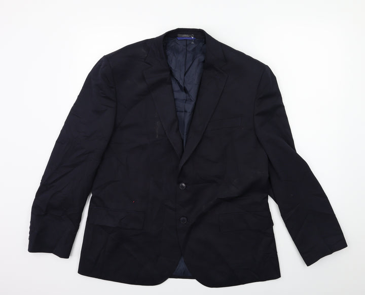 Marks and Spencer Mens Blue Jacket Suit Jacket Size 42