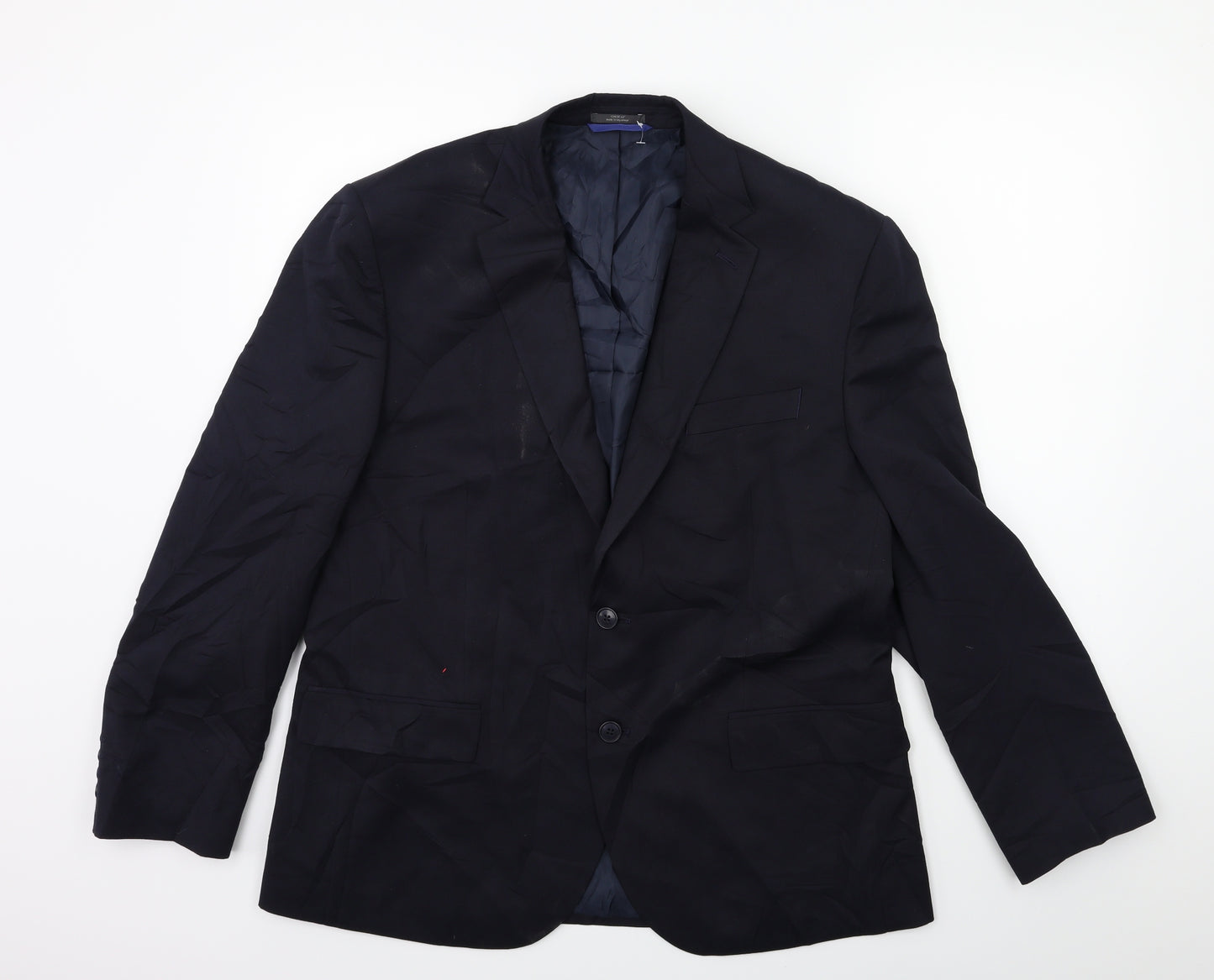 Marks and Spencer Mens Blue   Jacket Suit Jacket Size 42