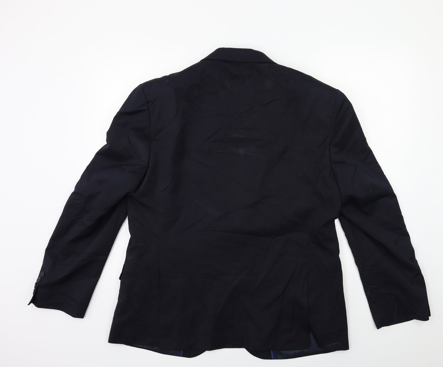 Marks and Spencer Mens Blue   Jacket Suit Jacket Size 42