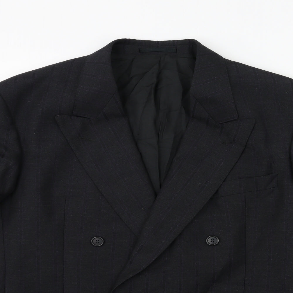 Odermark Mens Black   Jacket Suit Jacket Size 40
