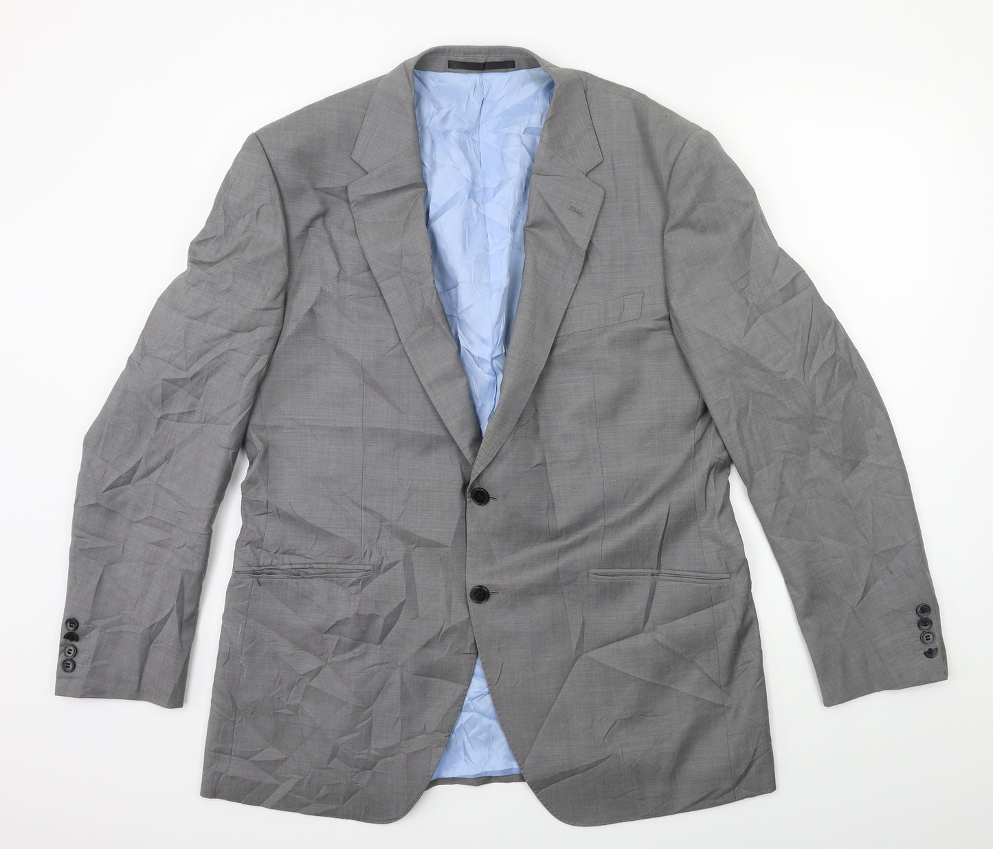 Marks and Spencer Mens Grey   Jacket Suit Jacket Size 42