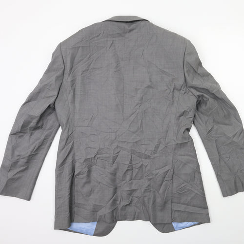 Marks and Spencer Mens Grey   Jacket Suit Jacket Size 42