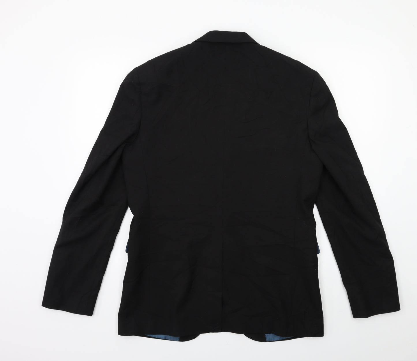 Cedar Wood State Mens Black   Jacket Suit Jacket Size 40