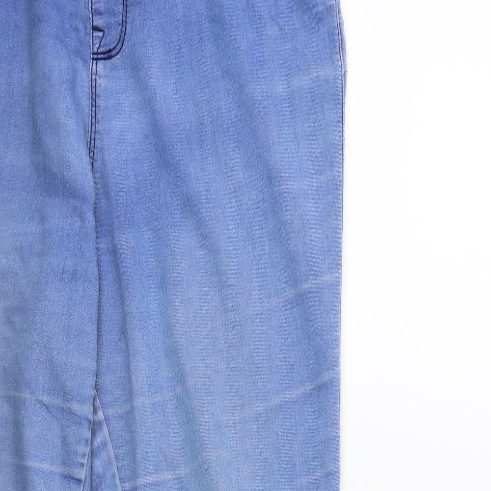 Preworn Womens Blue  Denim Jegging Jeans Size 32 in L30 in