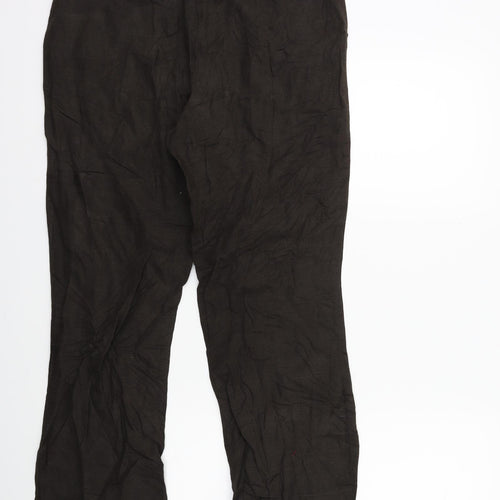 Preworn Womens Brown   Trousers  Size 32 in L29 in