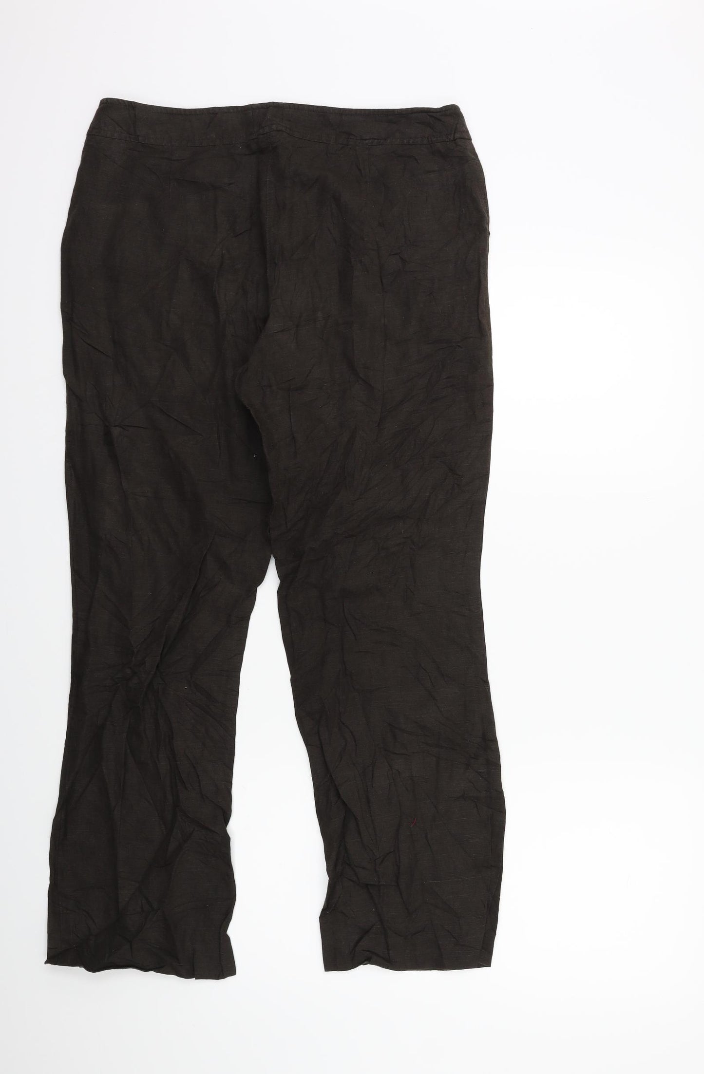 Preworn Womens Brown   Trousers  Size 32 in L29 in