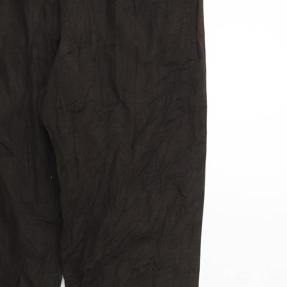 Preworn Womens Brown   Trousers  Size 32 in L29 in