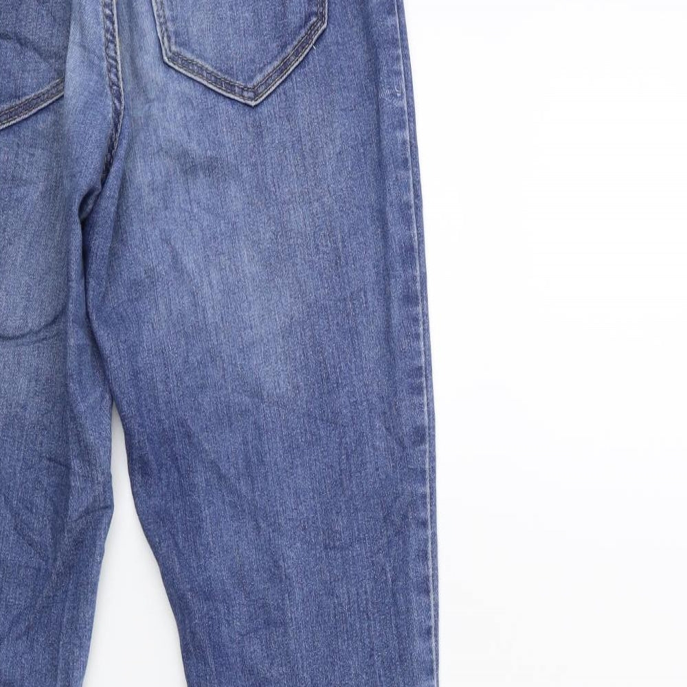 H&M Womens Blue  Denim Skinny Jeans Size 6 L29 in