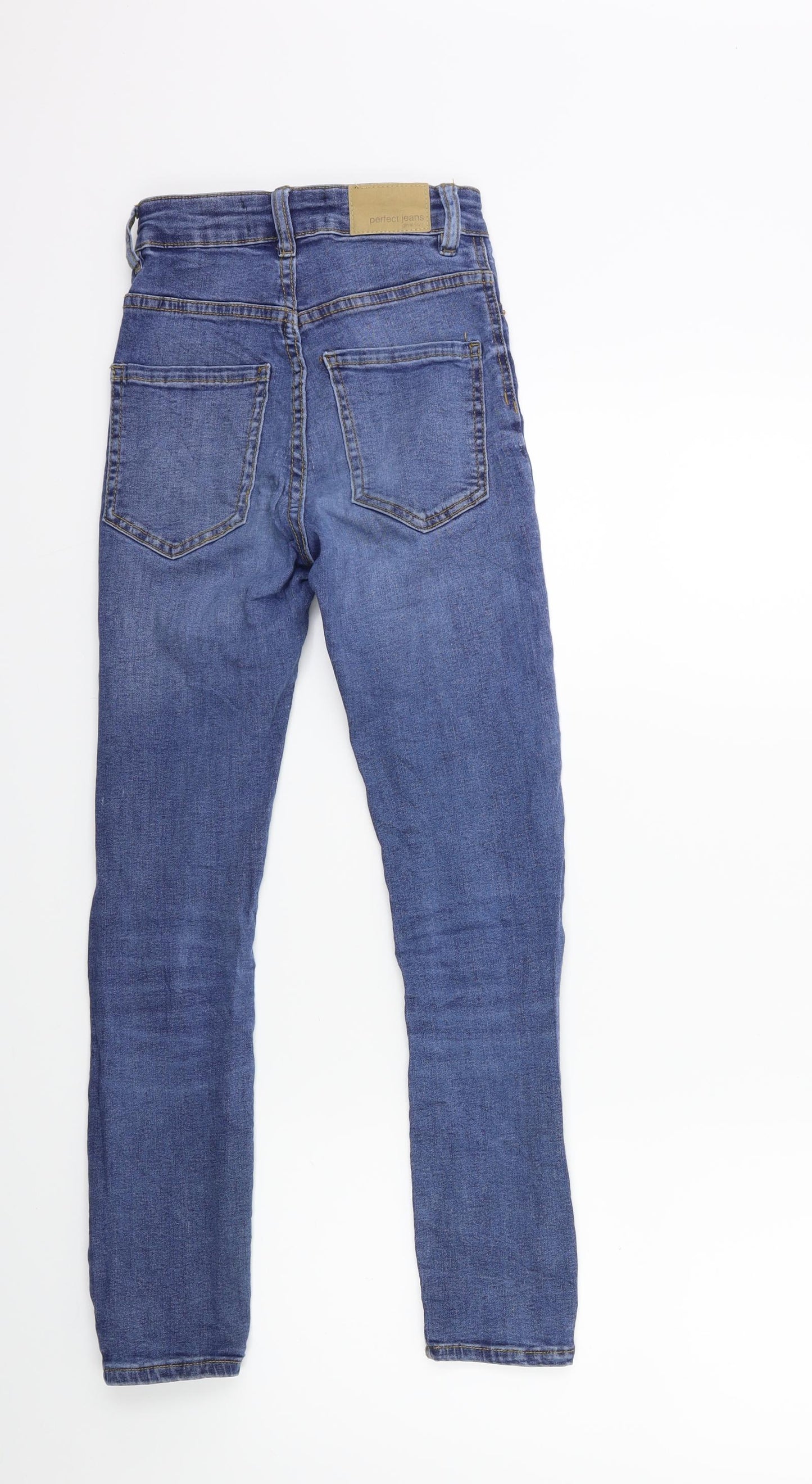 Gina Tricot Womens Blue  Denim Skinny Jeans Size 23 in L25 in