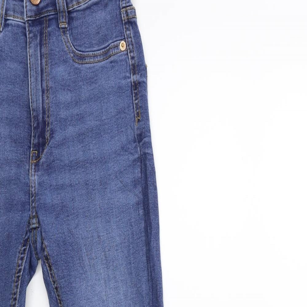 Gina Tricot Womens Blue  Denim Skinny Jeans Size 23 in L25 in