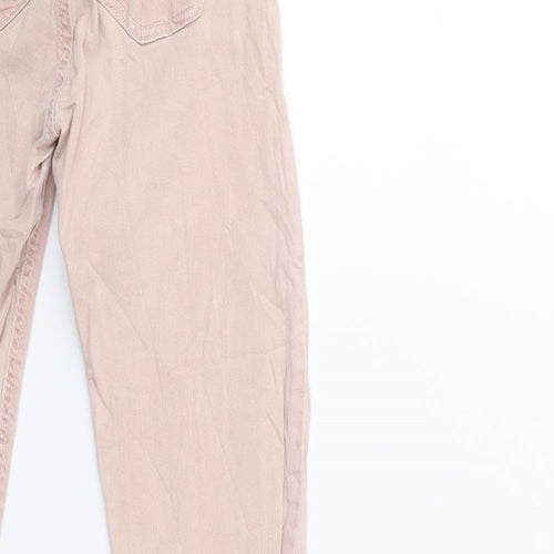 Bershka Womens Pink  Denim Skinny Jeans Size 6 L30 in