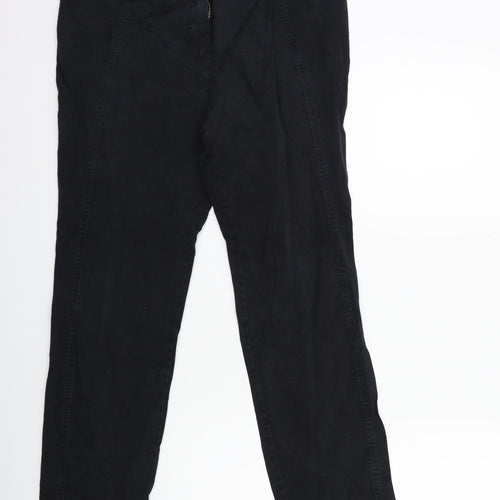Olivia Womens Black  Denim Skinny Jeans Size 16 L30 in