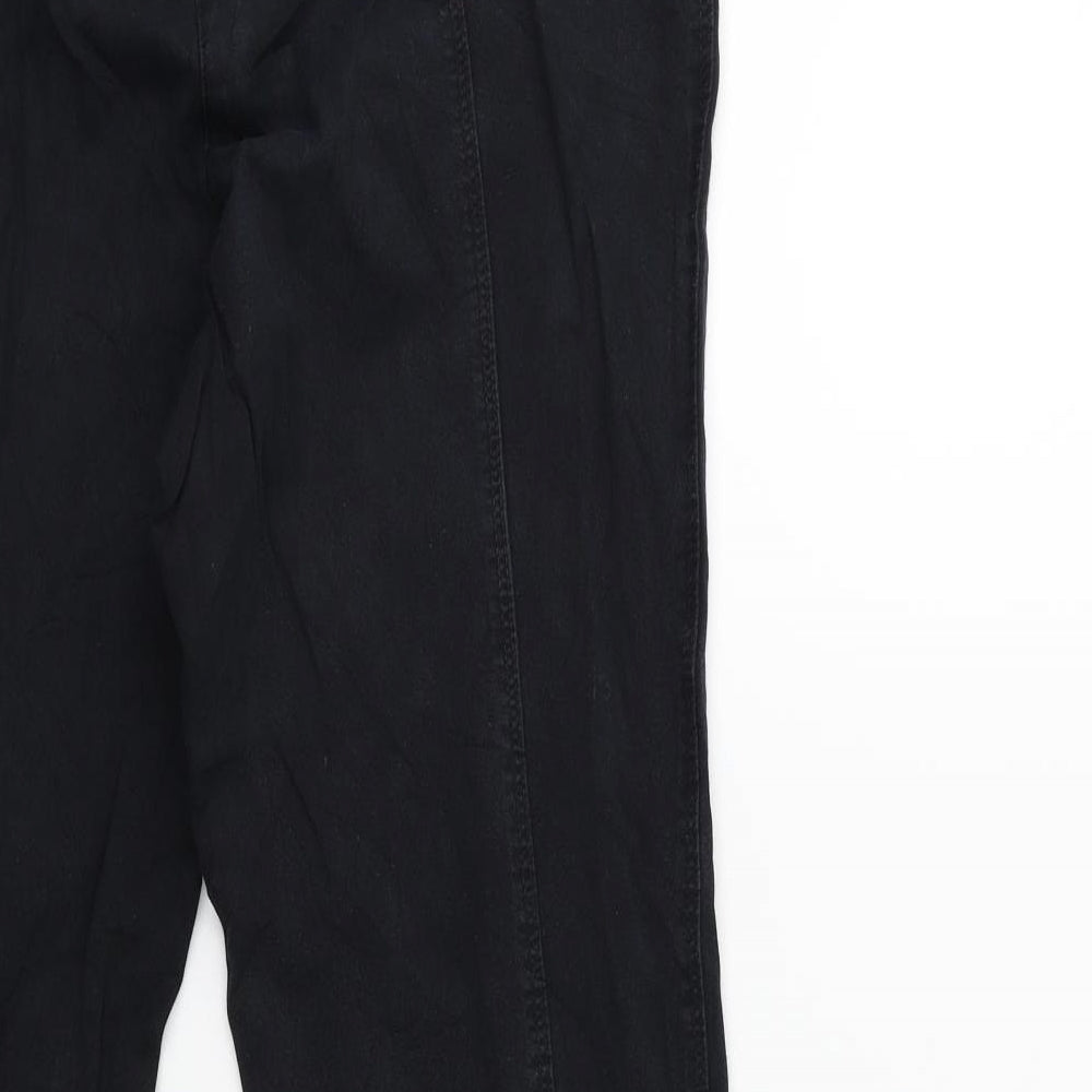 Olivia Womens Black  Denim Skinny Jeans Size 16 L30 in
