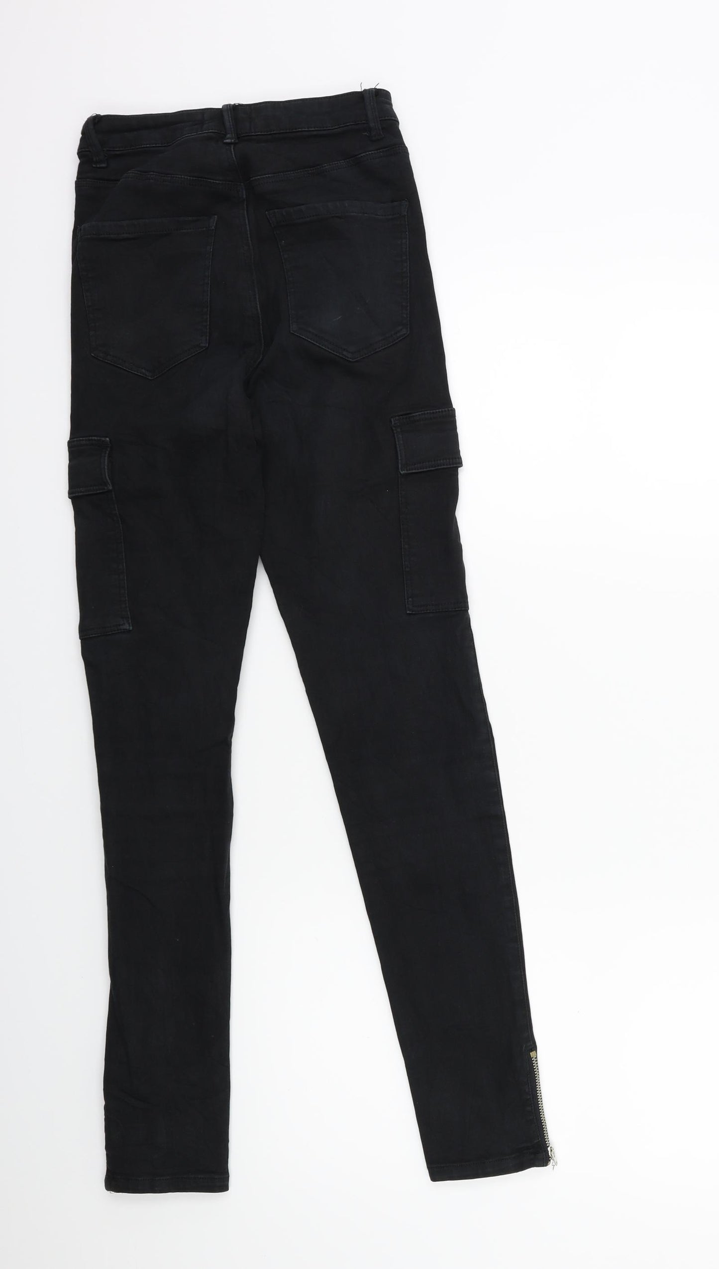 TALLY WEiJL Womens Black  Denim Skinny Jeans Size 4 L30 in
