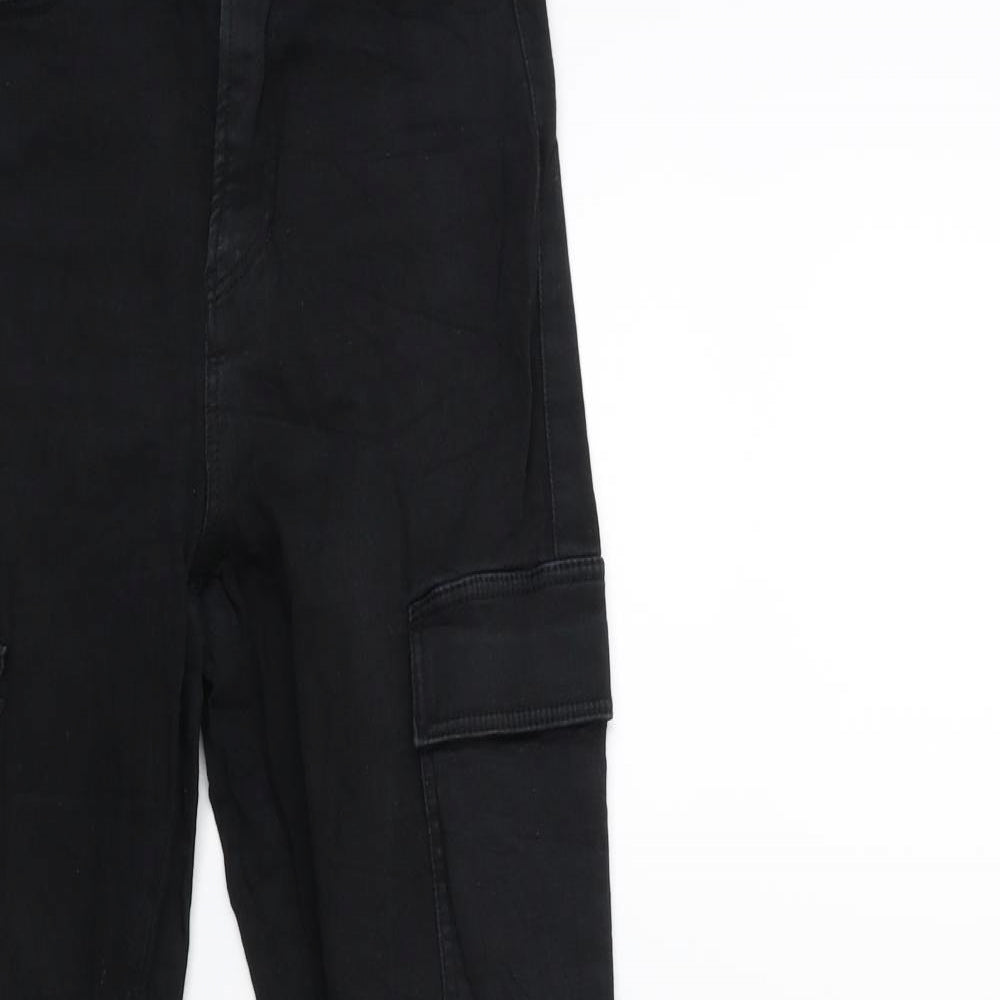 TALLY WEiJL Womens Black  Denim Skinny Jeans Size 4 L30 in
