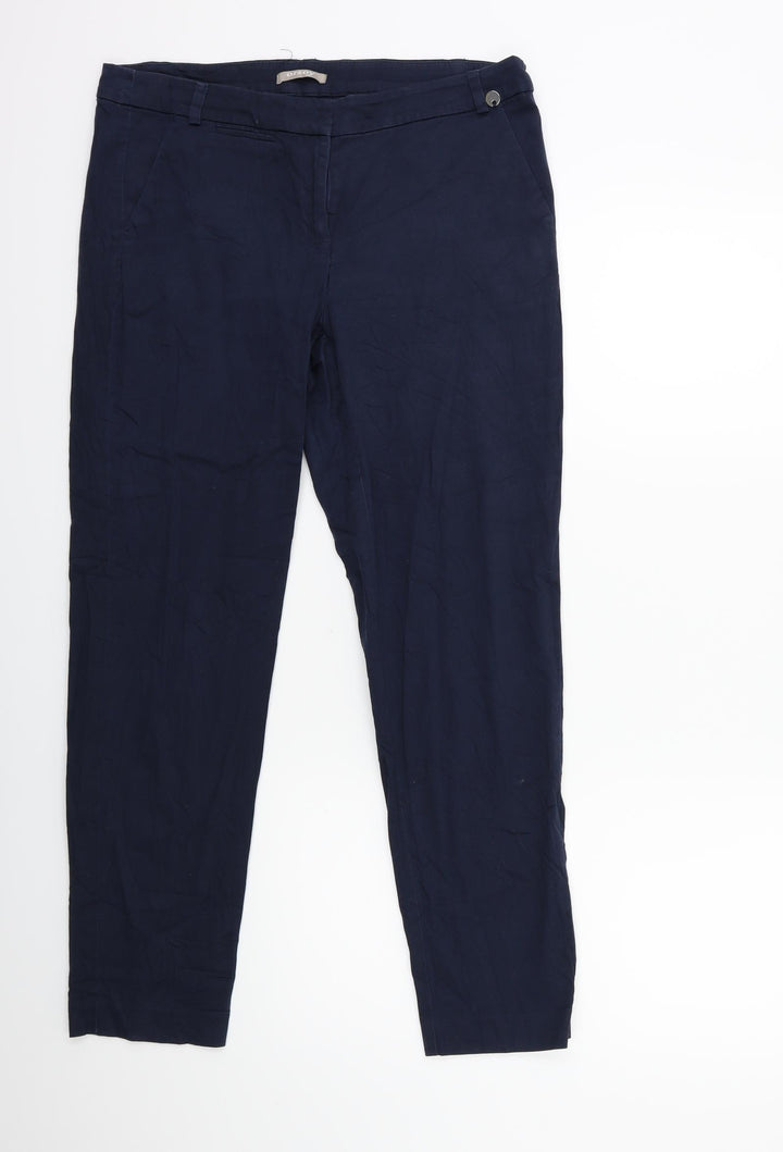ORSAY Womens Blue Trousers Size 32 in L27 in
