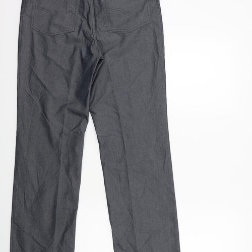 Knockout Womens Grey   Trousers  Size 29 in L32 in