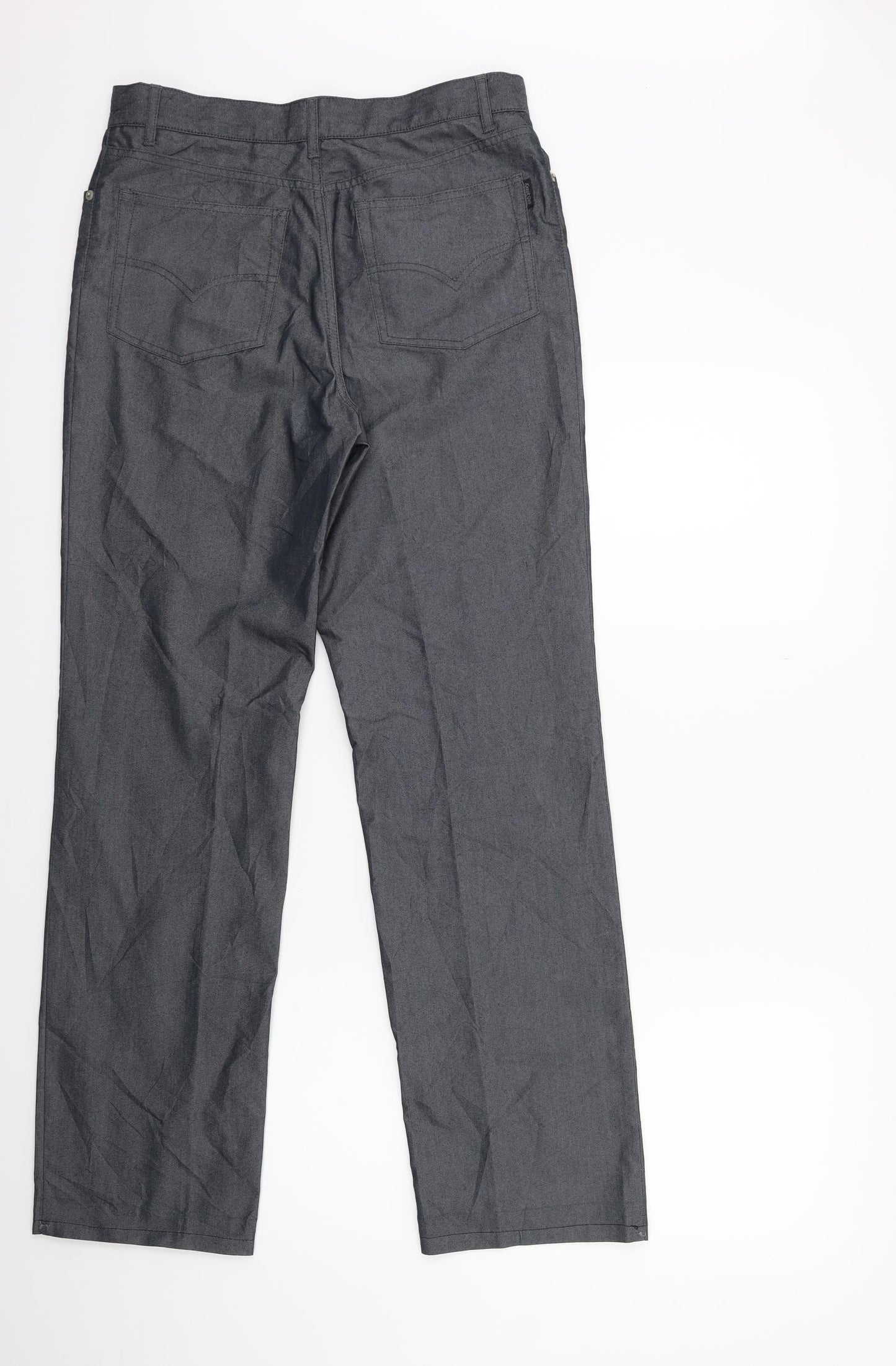 Knockout Womens Grey   Trousers  Size 29 in L32 in