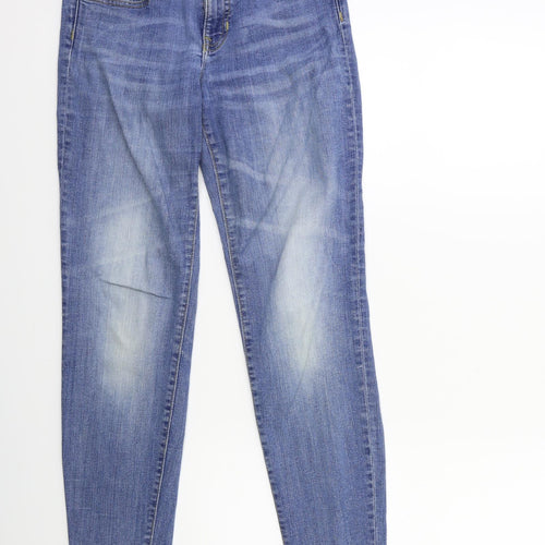 Gap Womens Blue  Denim Skinny Jeans Size 26 in L29 in
