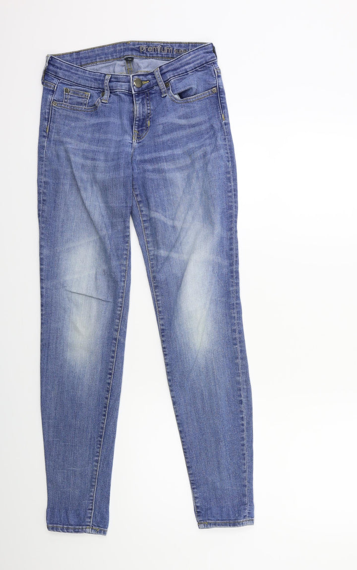 Gap Womens Blue Denim Skinny Jeans Size 26 in L29 in