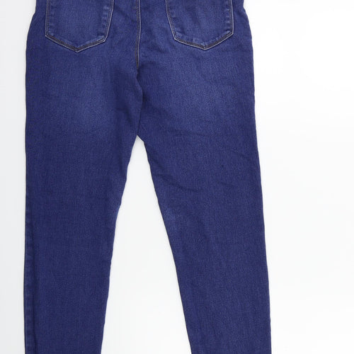 Denim & Co. Womens Black  Denim Skinny Jeans Size 12 L27 in