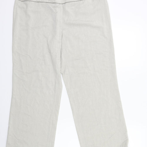 Preworn Womens Grey   Trousers  Size 20 L29 in