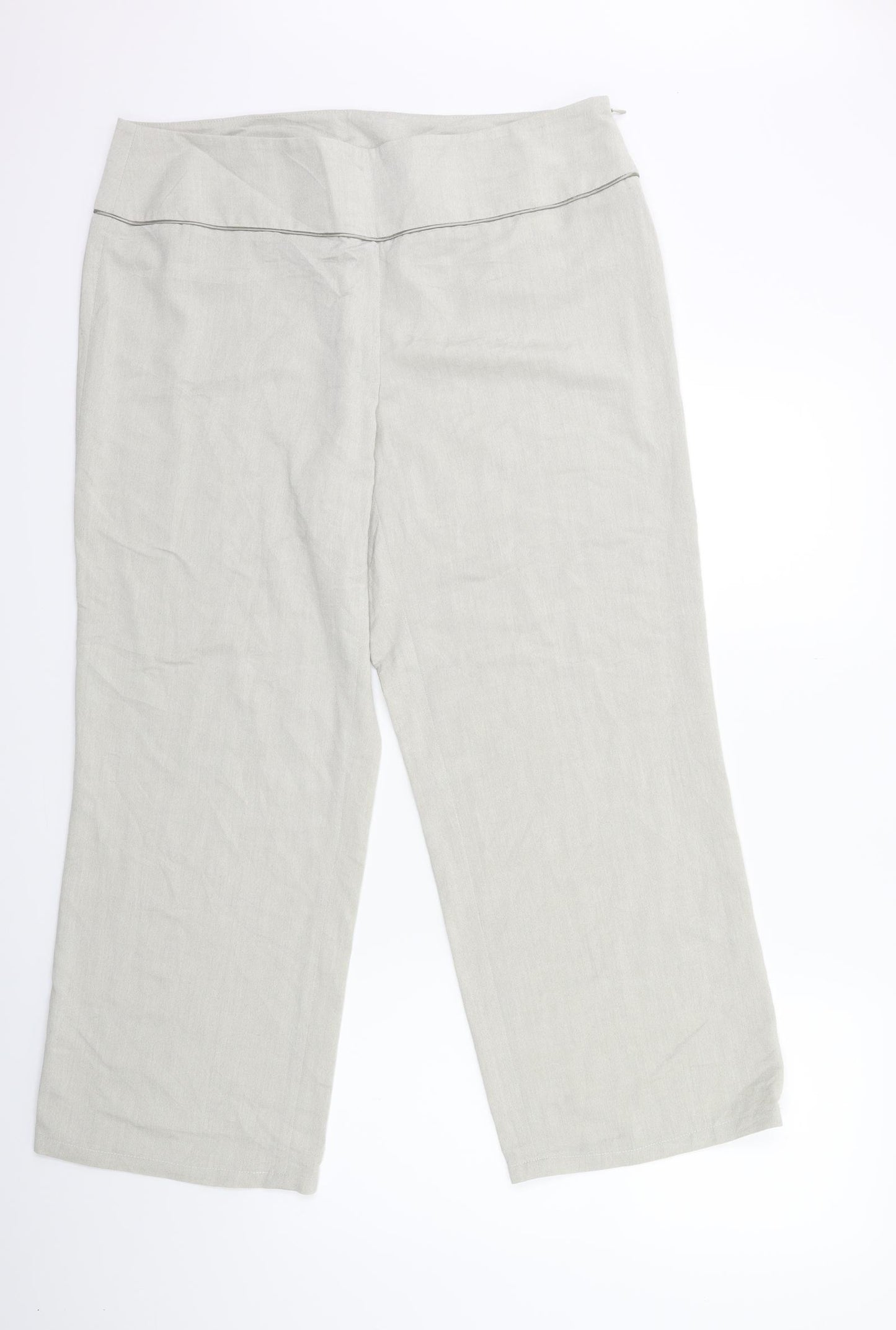Preworn Womens Grey   Trousers  Size 20 L29 in