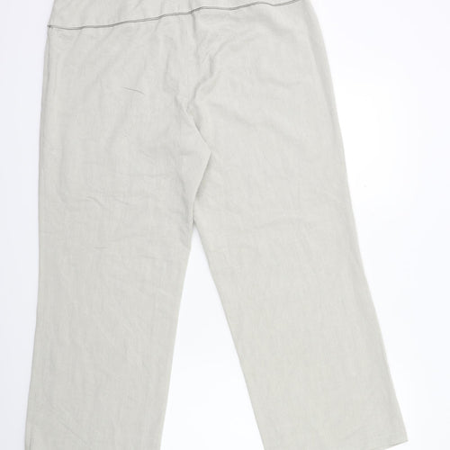 Preworn Womens Grey   Trousers  Size 20 L29 in