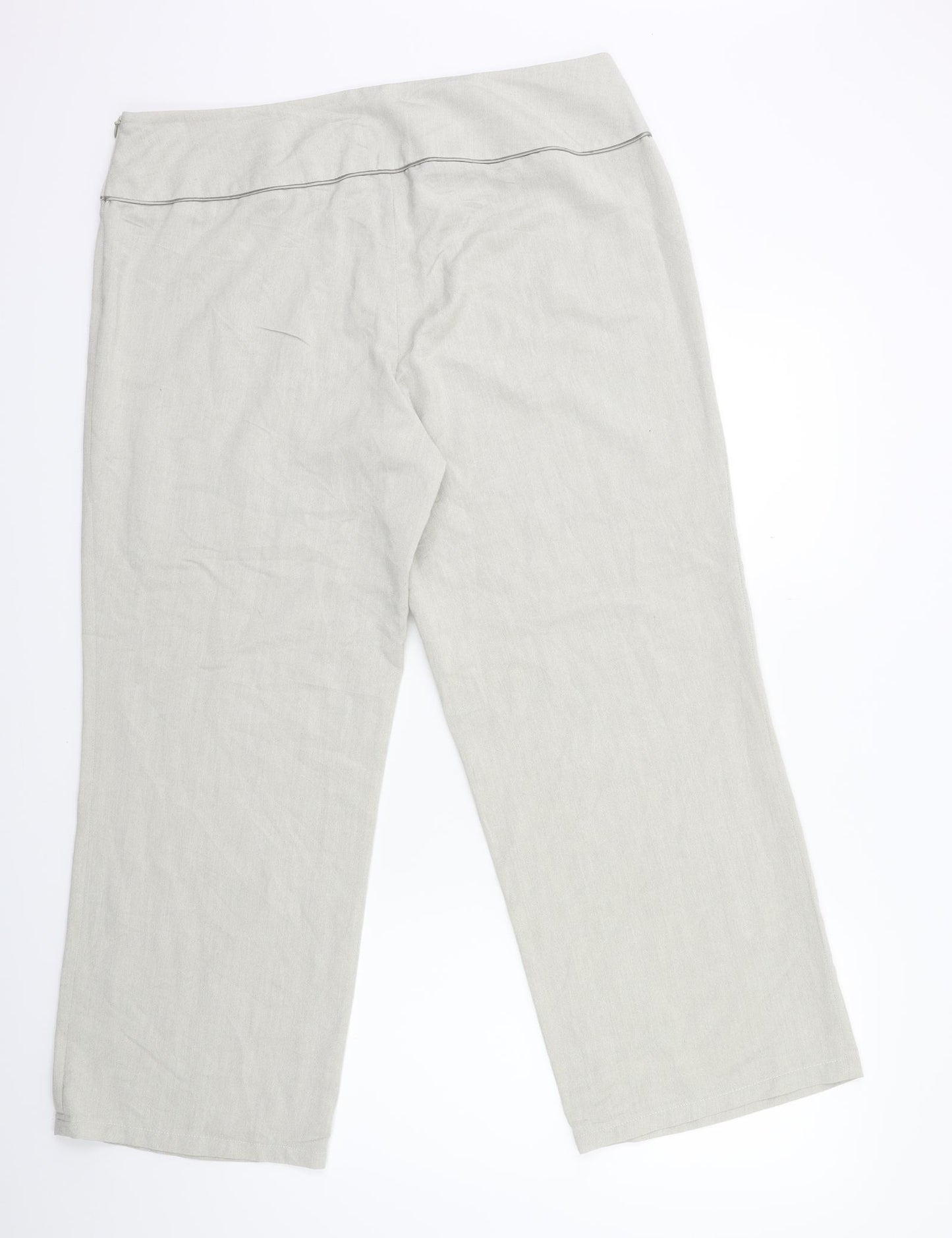 Preworn Womens Grey   Trousers  Size 20 L29 in