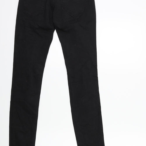 Miss RJ Womens Black  Denim Skinny Jeans Size 6 L28 in