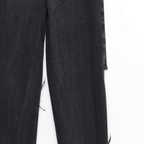 Denim & Co. Womens Black  Denim Skinny Jeans Size 6 L28 in