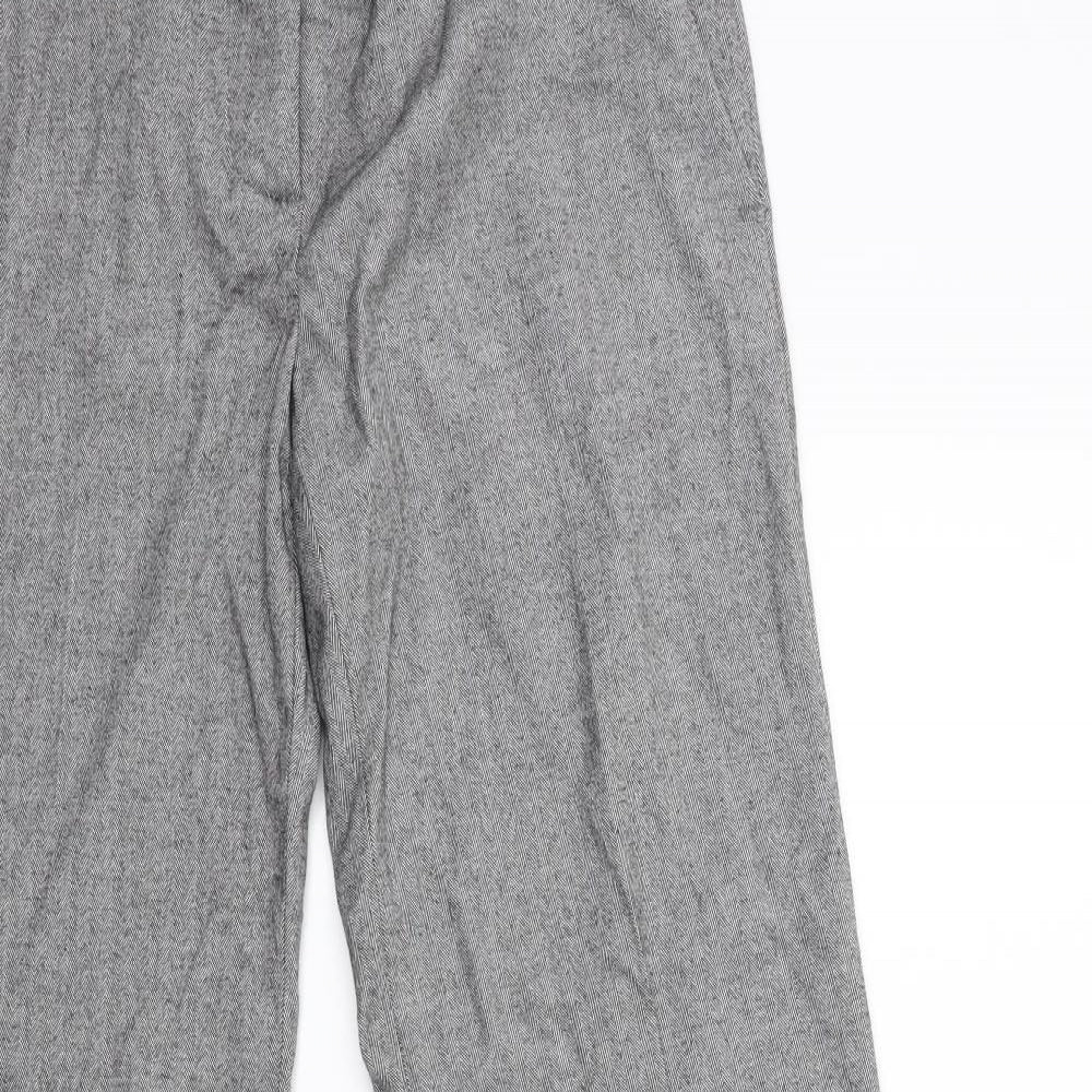 Et Vous Womens Grey   Trousers  Size 10 L31 in