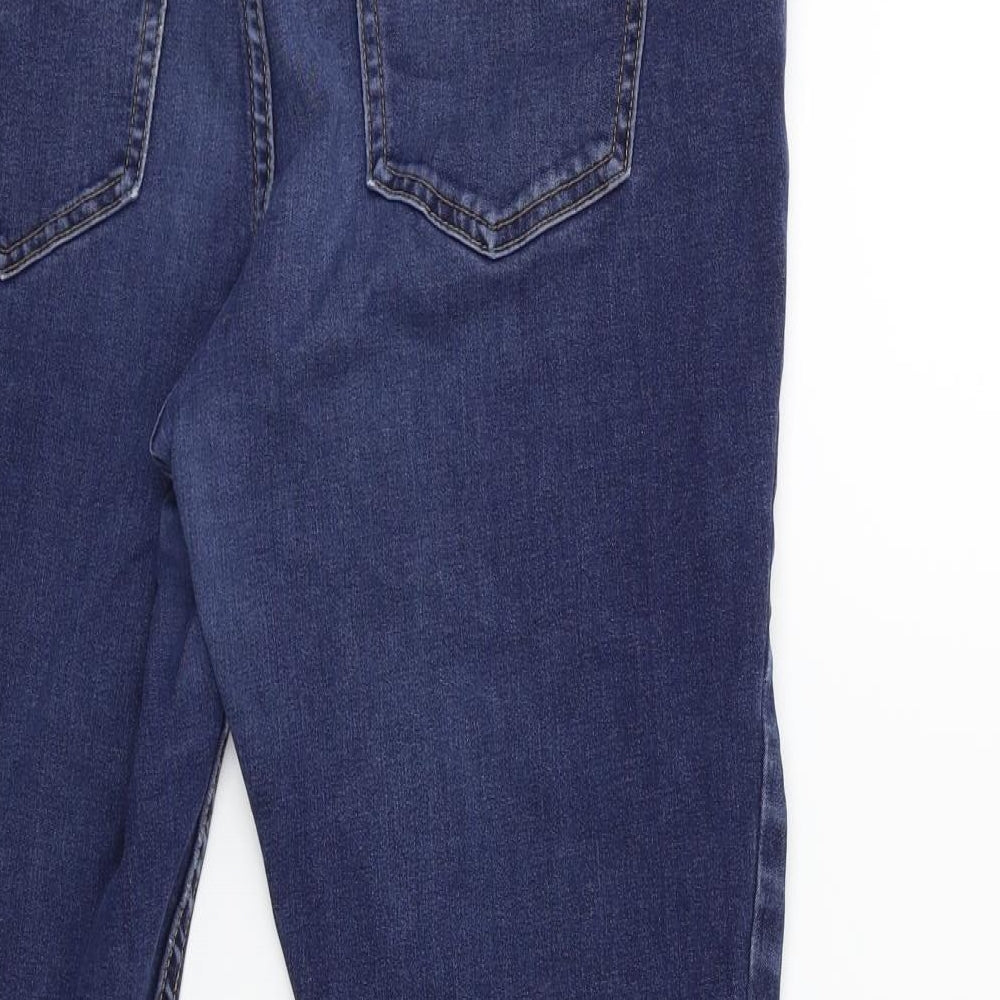 New Look Womens Blue  Denim Skinny Jeans Size 14 L27 in