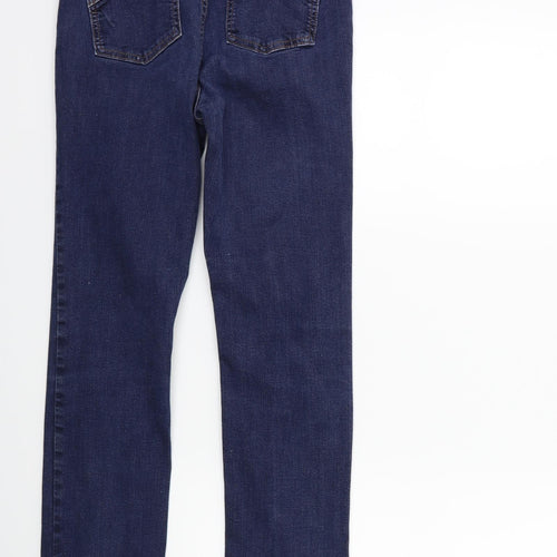 Per Una Womens Blue  Denim Skinny Jeans Size 8 L28 in